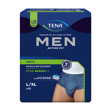 TENA MEN Active Fit Pants Plus Gr. L/XL Inkontinenzhose (10 Stück)