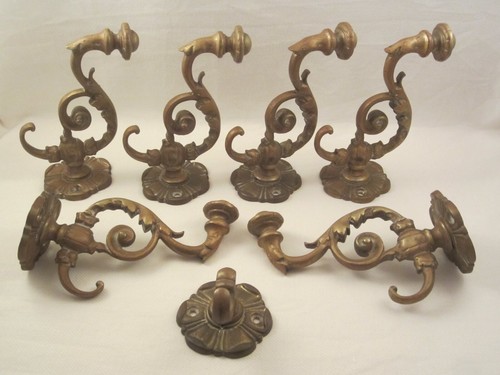 Set bronze kleider haken - set,