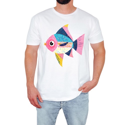 Niedliches cartoon fisch - cartoon,