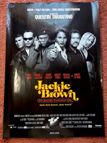 Jackie brown kinoplakat poster - jackie,