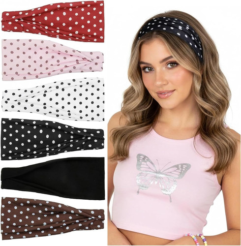 Stück polka dot haarband - 6,