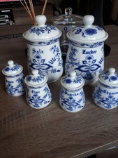 6 Vorratsdosen Porzellan Von