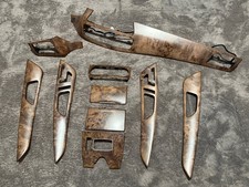 MB CLS W218 X218 Interieur Zierleisten Blenden Dekor Holz Pappel hellbraun matt