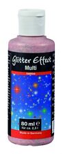 Glitter Effect Multi 80 ml Glitzer Zusatz Farbe Kreative Wandgestaltung