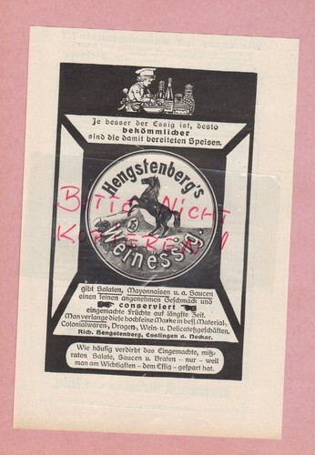 Esslingen neckar werbung 1906 - esslingen/neckar,