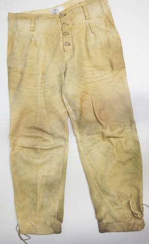Lange lederhose gelb - lederhose,