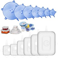 Silikondeckel Dehnbar Set12 St