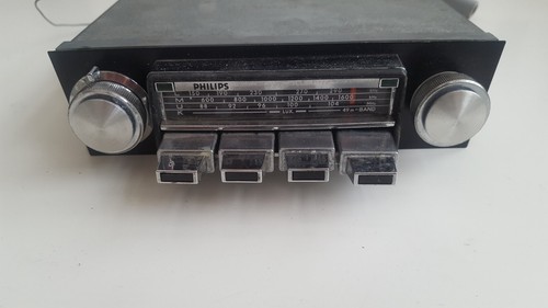 Oldtimer autoradio philips - autoradio,