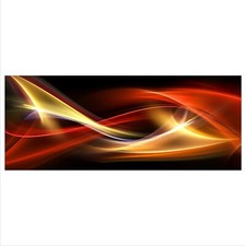Glasbild 125x50 XL Abstrakt
