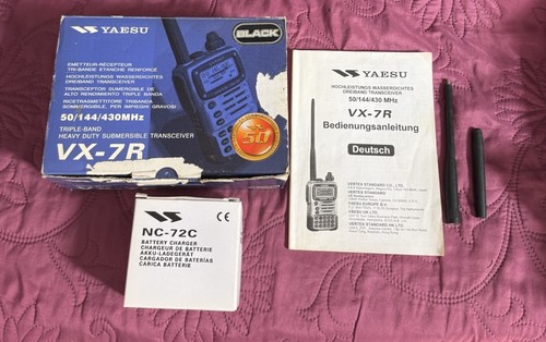 Yaesu originalverpackung - vx-7r,