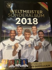 Sticker-Offizielles DFB-Sammelalbum WM 2018-REWE - komplett mit allen 35 Karten