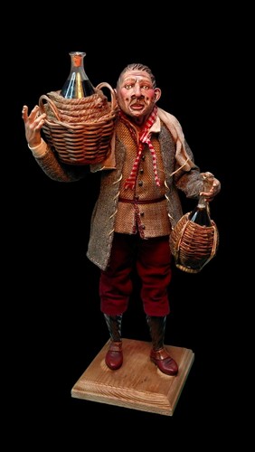 Krippenfigur handwerk vinaio - handwerk,