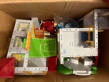 Playmobil Schule +Turnhalle + Schwimmbad + Vikinger Schiff