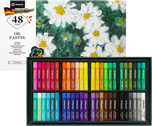 ölpastellkreide set farben - 48,