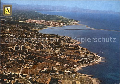 Denia fliegeraufnahme - denia,