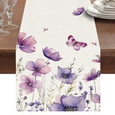 Tischläufer Lilafarbene