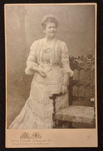 Altes foto frau kleid braut - foto,