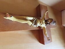 Kreuz Kruzifix Holzkreuz mit