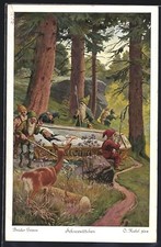 Künstler-AK Otto Kubel