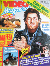 VIDEO MAGAZIN 5- 1988 Maffay DIRTY DANCING SPACEBALLS SUPERGRASS Sabrina Salerno
