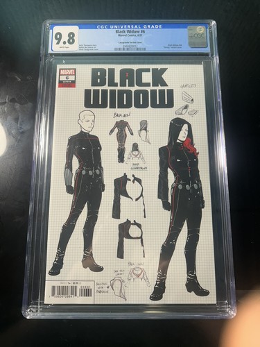 Black widow cgc 8 variant - 9.8,