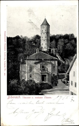Biberach der riß in - ak,