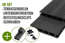 WPC Terrassendielen anthrazit