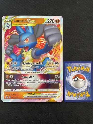 Pokemon lucario vstar swsh 214 - pokemon,
