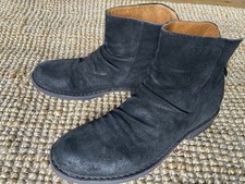 Fiorentini+Baker Wildleder Boots Schwarz Gr. 37