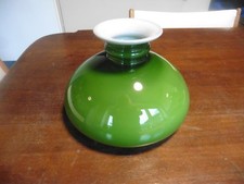 Glaslampenschirm grün