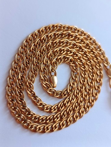 Halskette rotgold 14k 585 echt - rotgold,