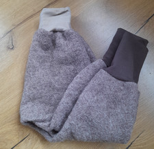 Wollwalkhose 100% Schurwolle Einzelstück in Größe 86/92( braun)