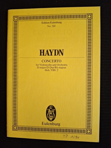 Haydn concerto for - -,