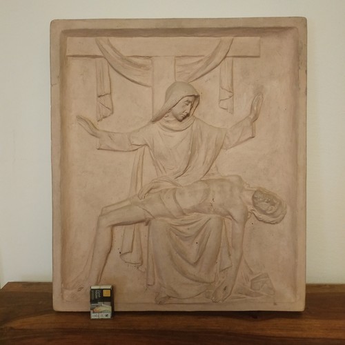 Pieta heiligenbild wandbild - heiligenbild,