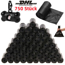 Hundekotbeutel Kotbeutel Hundekot Tüten Hundebeutel 50 Rollen = 750St + Spender