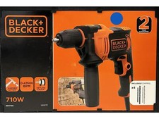 Black & Decker Schlagbohrmaschine 710W mit 4 Bohren