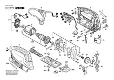 Bosch PST 900 PEL Stichsäge original Bosch Ersatzteile Liste 3603CA0200