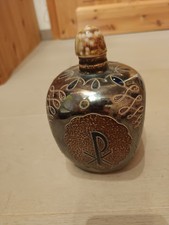 alte Weihwasserflasche - Weihwasserkrug