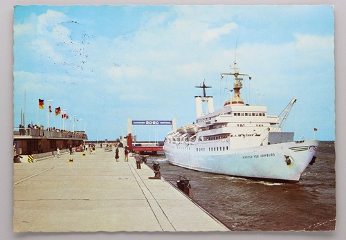 Postkarte nordseeheilbad - postkarte,