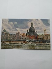 AK Dresden, Brühl'sche Terrasse und Frauenkirche 1926, gelaufen