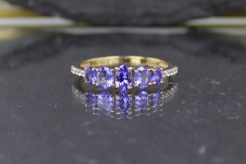 Tansanitring tansanit zirkon - tansanitring,, tansanit-zirkon