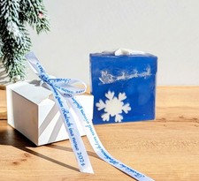 Seife Weihnachten Schneeflocken Form Handgemachte Duftseife Glycerin 160g