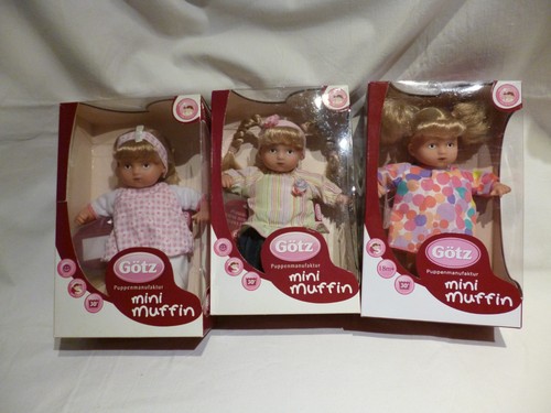 Götz puppe mini muffin - götz, 3x