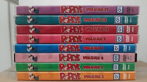 Popeye lot dvds - lot,