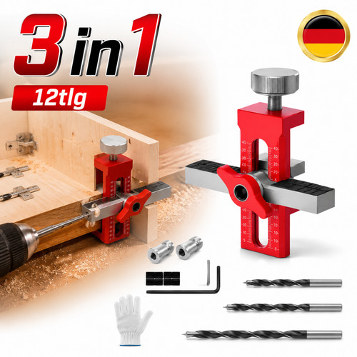 Bohrhilfe set - 3-in-1,