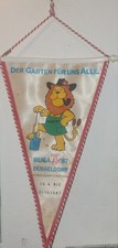 Bundesgartenschau 1987 Düsseldorf Souvenir Wimpel