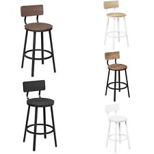 2/4/6xBarhocker Küchenhocker Kücheninsel Barstuhl rund Tresenhocker Metallrahmen