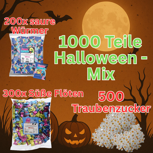 1000 teile süßigkeiten - 1000,