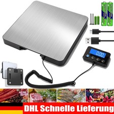 200kg Digitalwaage Paketwaage Veterinärwaage Große Tierwaage LCD Plattformwaage