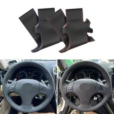 Leder Handnähen Lenkrad Lenkradbezug Für Lexus IS300 IS350 IS250C 2006-2011 DIY